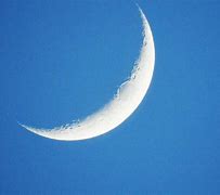 Image result for Blue Crescent Moon