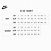 Image result for Nike Men's Shoe Size Chart