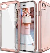 Image result for Black iPhone 7 Plus in Clear Case