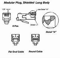 Image result for RJ 22 Cable Connector for Samsung OfficeServ 7200 Telephone