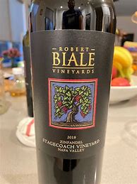 Image result for Robert Biale Zinfandel The Biale Block Stagecoach