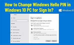 Image result for Screen Shot of Windows Hello Pin