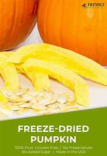 Image result for Freeze Dried Pumpkin
