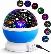 Image result for Rotating Star Projector Night Light
