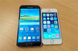 Image result for Galaxy S5 vs iPhone 5S