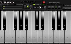 Image result for Computer Piano Keyboard