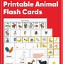 Image result for Animals ABC Flash Cards