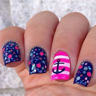 Image result for anchors nails art designs
