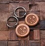 Image result for Round Riot Wooden Keychain