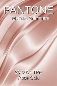 Image result for Rose Gold Metallic Paint Color