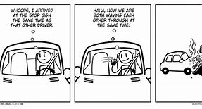 Image result for Invisible Car Comics
