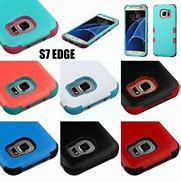 Image result for samsung galaxy s7 edge cases hard soft rubber hybrid armor impact