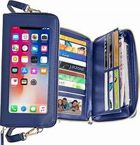 Image result for Crossbody Phone Case Touch Screen