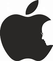 Image result for Apple Logo Black Steve Jobs