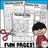 Image result for Pajama Day Activities