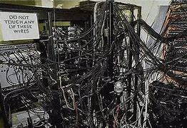 Image result for Cable Management Hell