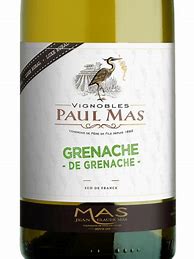 Image result for Paul Mas Grenache Blanc Conas Valmont