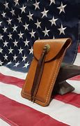 Image result for Leather Cell Phone Holster Pattern