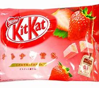 Image result for Strawberry Kit Kat