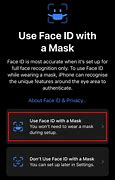 Image result for Face ID with Mask Apple