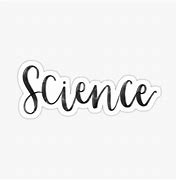 Image result for Science Project Lettering