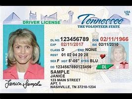 Image result for Real ID Tennessee