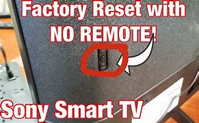 Image result for Factory Reset On a Sony TV