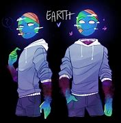 Image result for Planets Humans Anime