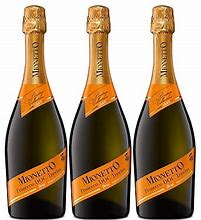 Image result for Champagne Bottle with Orange Label