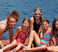 Image result for Summer Camp Campers Girls Swim
