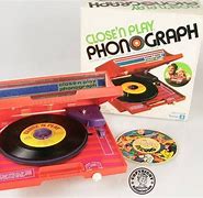 Image result for Old School Toy Record Player