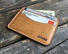 Image result for Minimal Credit Card Holder Wallet Leather