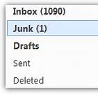 Image result for Hotmail Spam Folder
