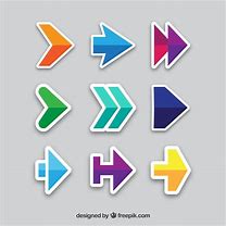 Image result for Plain Arrow Stickers