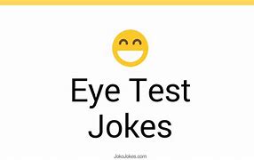 Image result for Eye Test Jokes