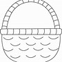 Image result for Flower Basket Clip Art Black and White