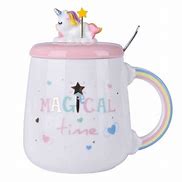 Image result for Unicorn Coffee Mug with Cover