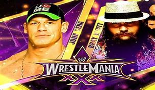 Image result for Bray Wyatt vs John Cena WrestleMania 30