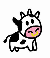Image result for Cow Cartoon PNG