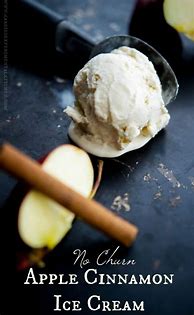 Image result for Apple Cinnamon Ice Cream