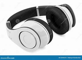 Image result for Wireless Headphones White Color Black Background Pic