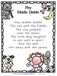 Image result for Nursery Rhyme Words
