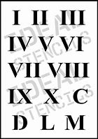Image result for Roman Numerals Decorative