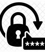 Image result for Reset a Password SVG Icon Black