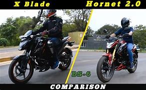 Image result for Honda X Blade vs Hornet