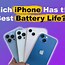 Image result for iPhone 6 to 13 Battery Life
