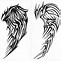 Image result for Angel Wing Tattoo Sketches