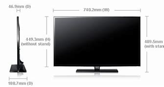 Image result for Samsung 32 TV Dimensions