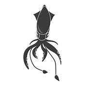 Image result for Squid Silhouette