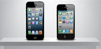 Image result for Black iPhone 5 vs iPhone 4S